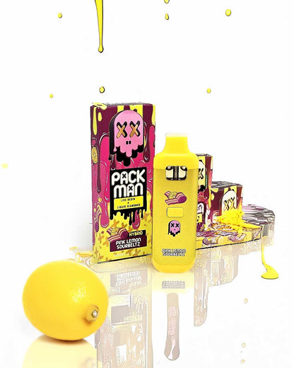 Packman 2g live resin+ liquid diamonds - Lemon Lime - Indica - Vapeando Ando vape shop