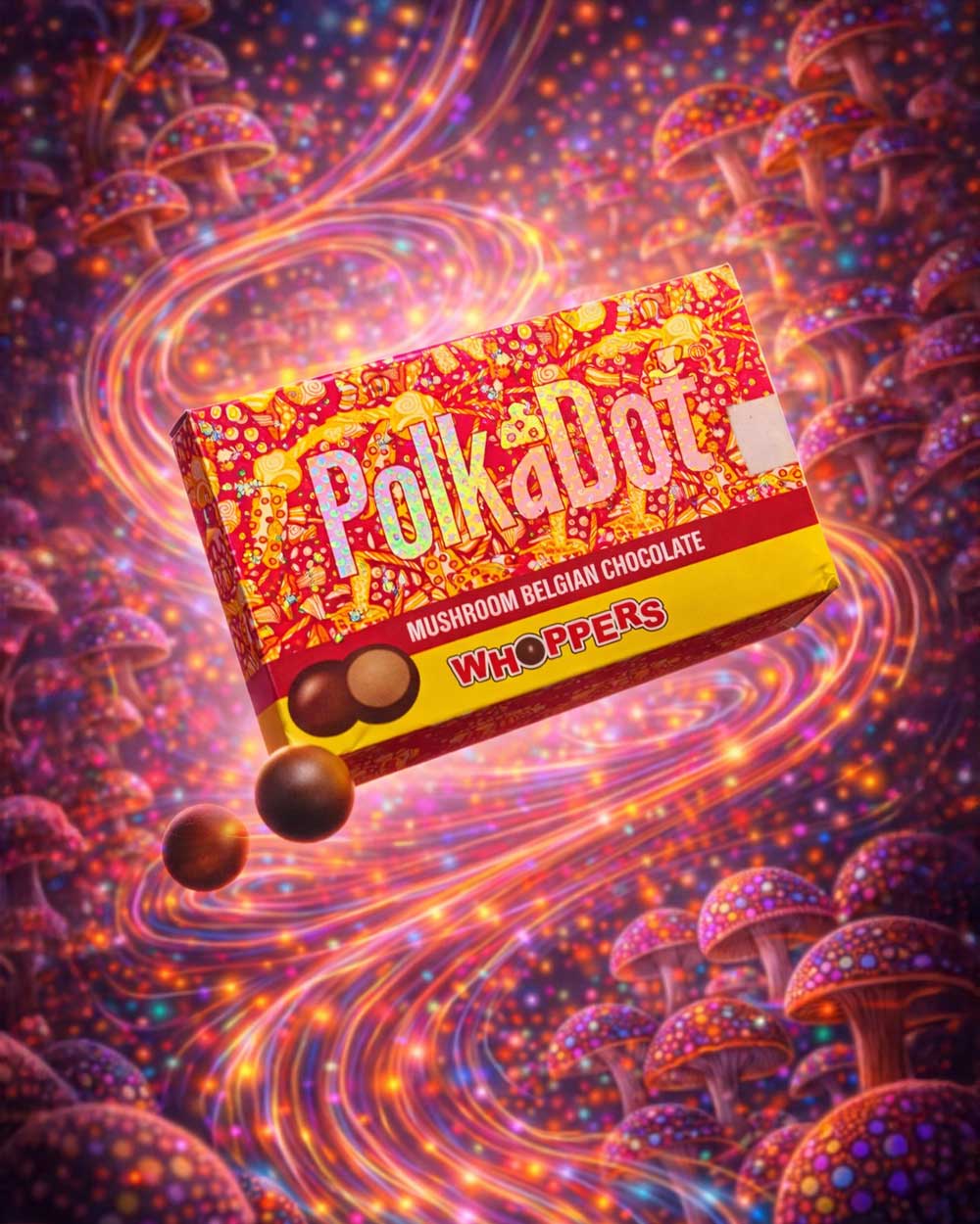 Polkadot chocolate infusionado
