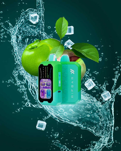 Rifbar MixPro 40000 Control de frescura - Sour Apple Ice - Vapeando Ando vape shop
