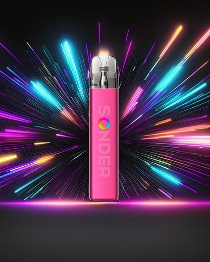 Sonder Q2 - Burgundy Red - Vapeando Ando vape shop