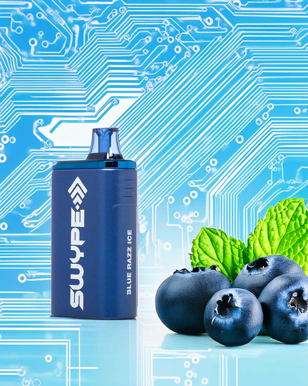 Swype SW30000 - Smart Vape - Blue Razz Ice - Vapeando Ando vape shop