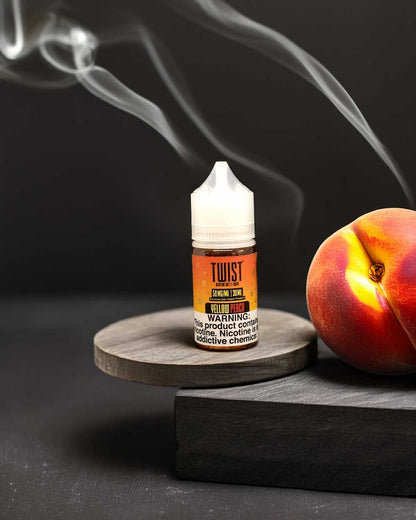 Twist 50mg - Nic salt - Yellow Peach - Vapeando Ando vape shop