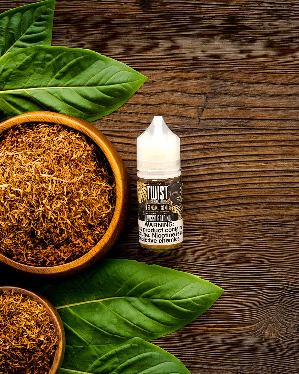 Twist 50mg - Nic salt - Tobacco Gold No.1 - Vapeando Ando vape shop