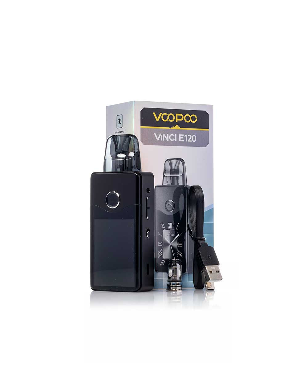 Vinci E120 - Spray Black - Vapeando Ando vape shop