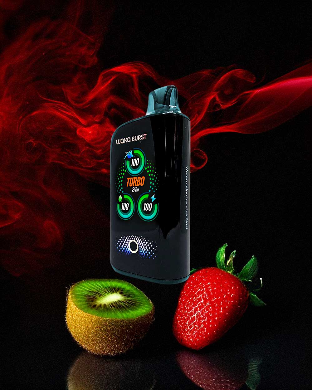 Waka Burst 36000 - Strawberry Kiwi - Vapeando Ando vape shop