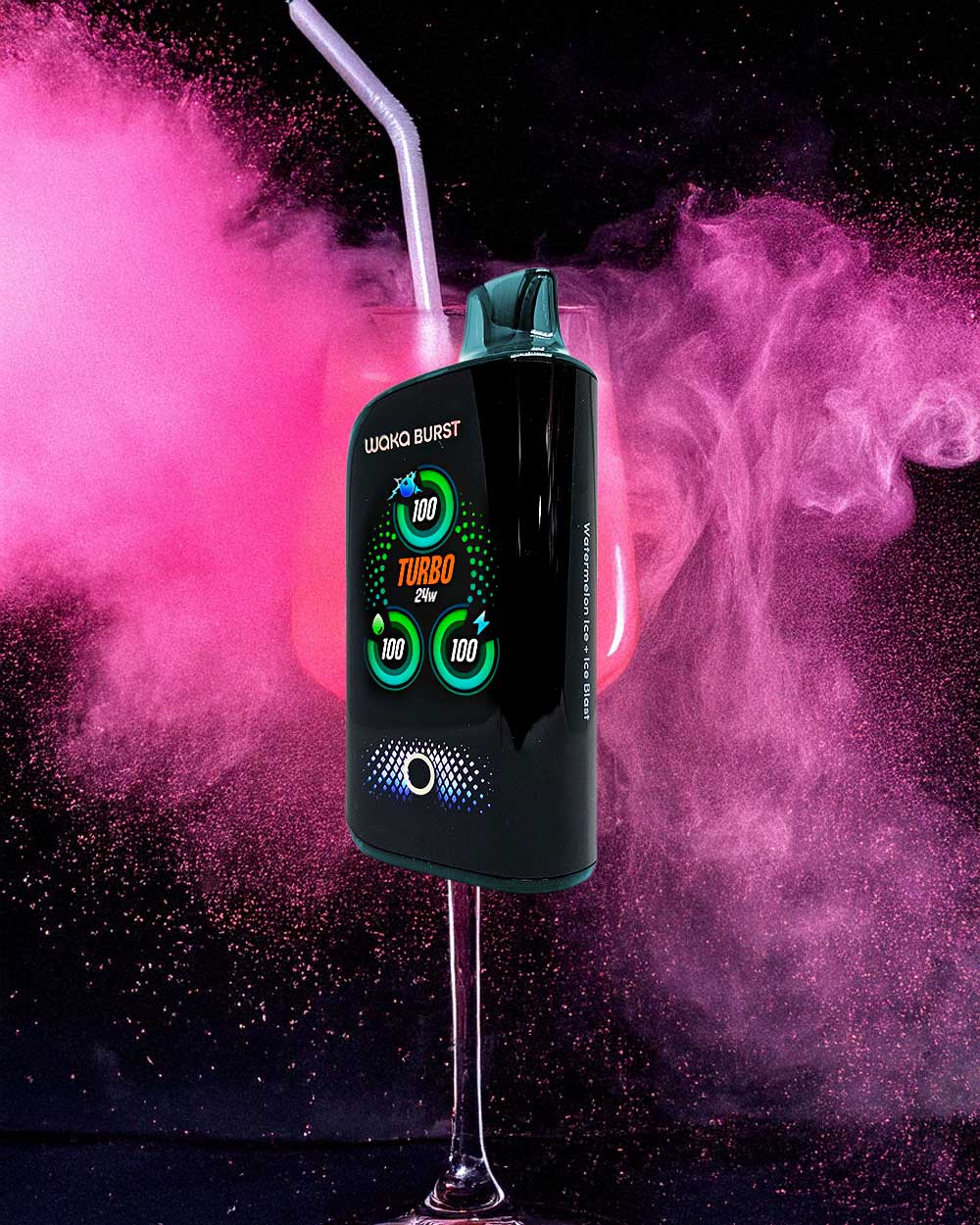 Waka Burst 36000 - Blue Razz - Vapeando Ando vape shop