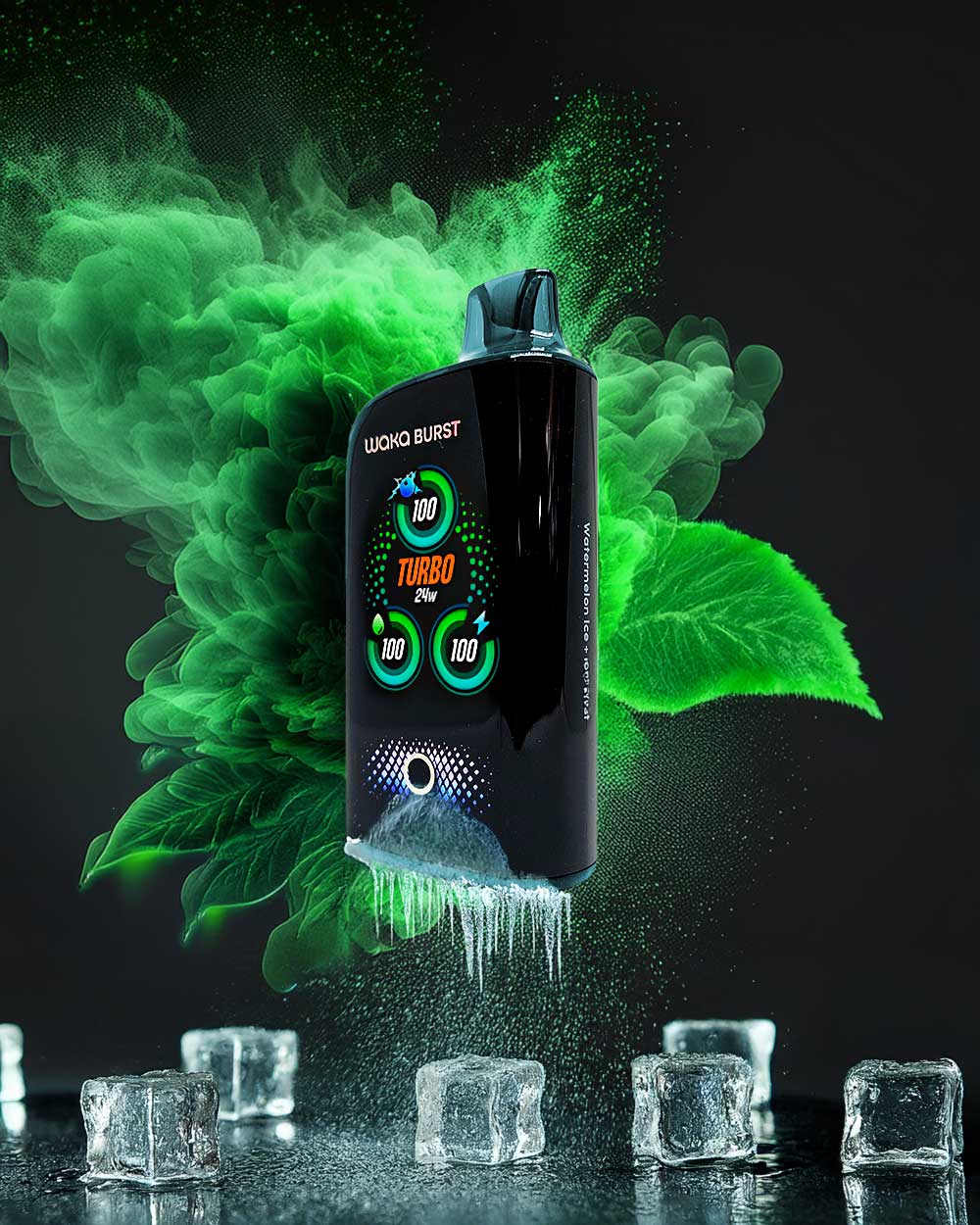 Waka Burst 36000 - Ice Mint - Vapeando Ando vape shop