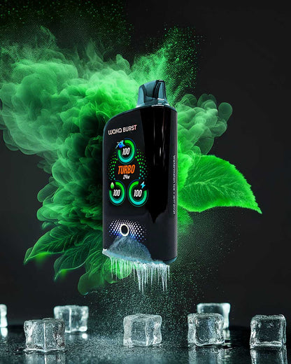 Waka Burst 36000 - Ice Mint - Vapeando Ando vape shop