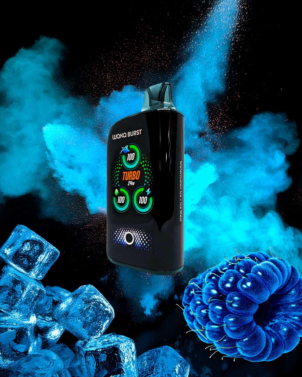 Waka Burst 36000 - Watermelon Ice - Vapeando Ando vape shop