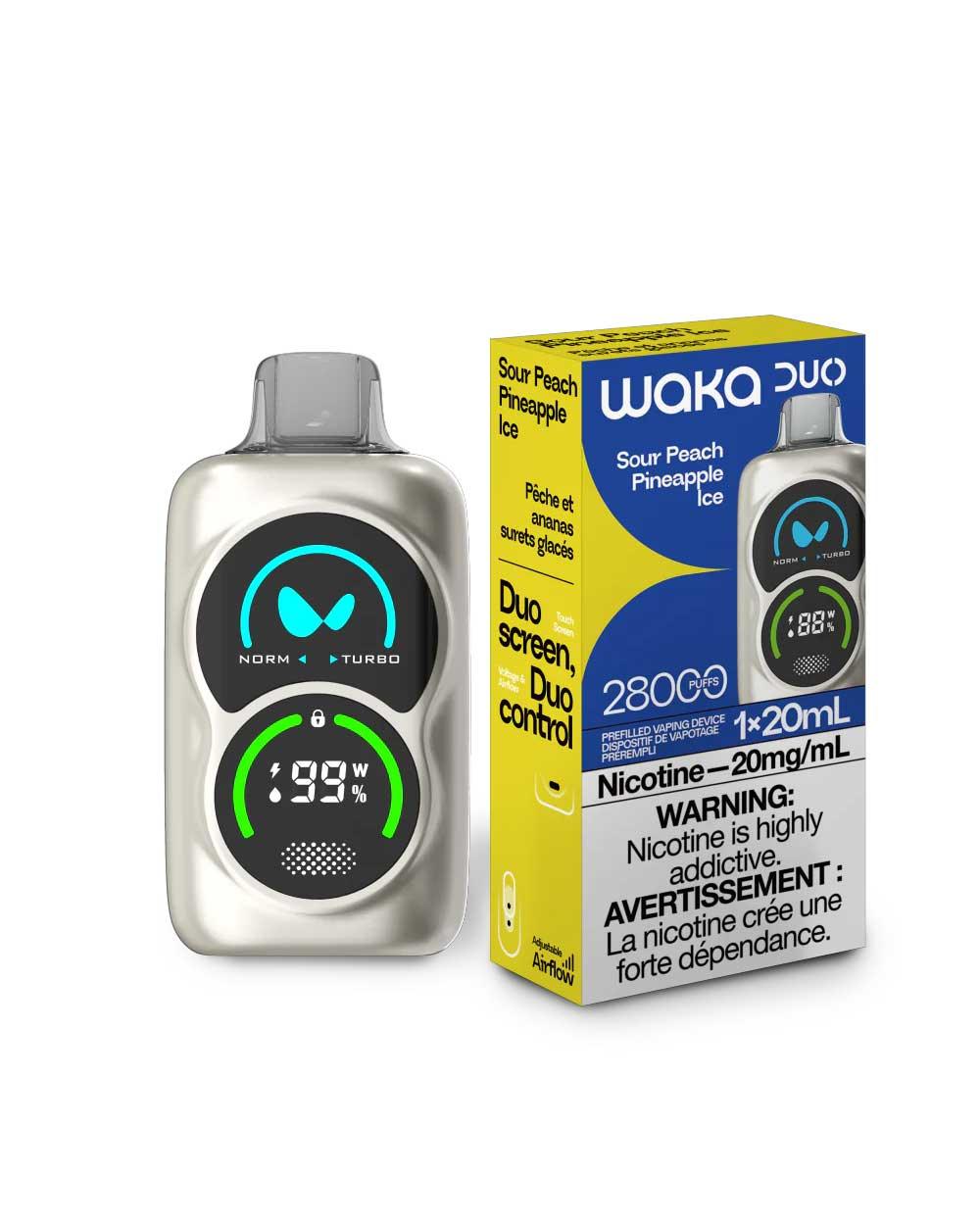 Waka DUO 25000 - Fresh Mint - Vapeando Ando vape shop