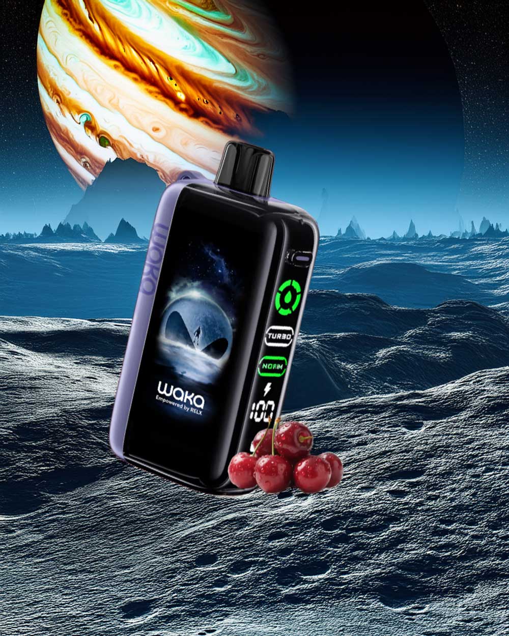 Waka Jupiter 50000 - Dark Cherry - Vapeando Ando vape shop