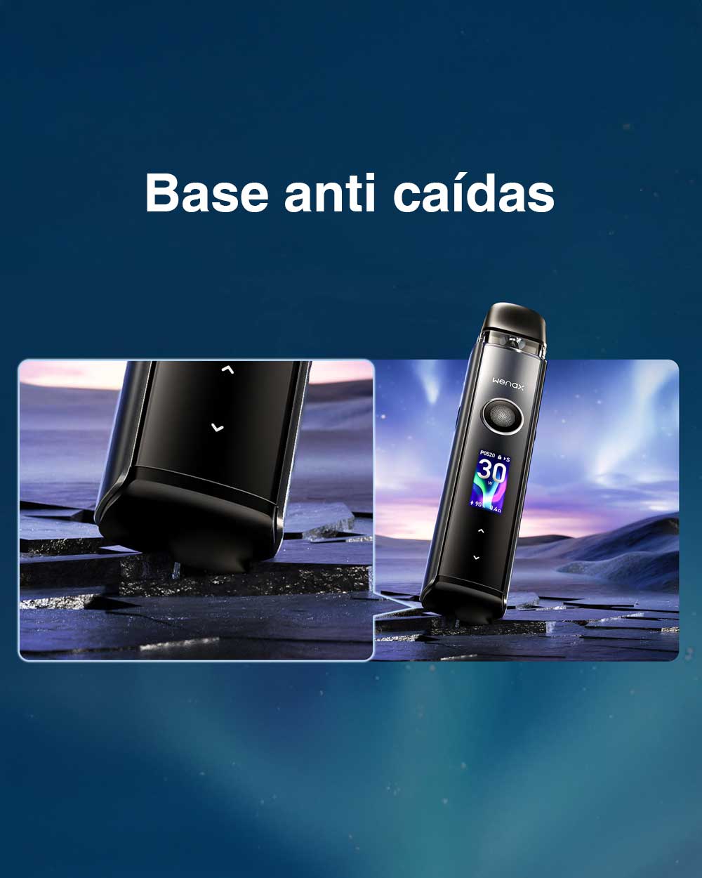 Wenax Q Pro - Black - Vapeando Ando vape shop