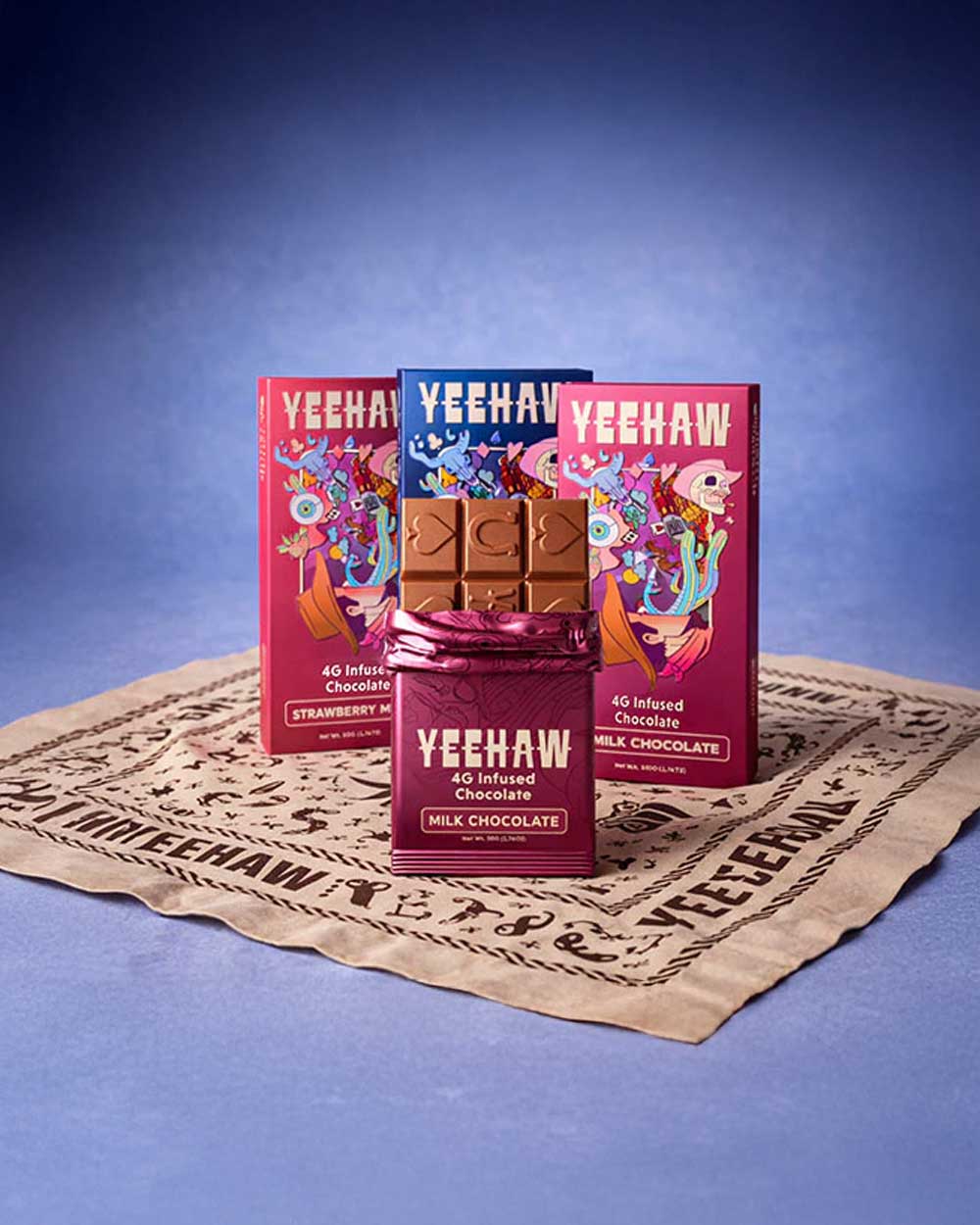Yeehaw chocolate infusionado