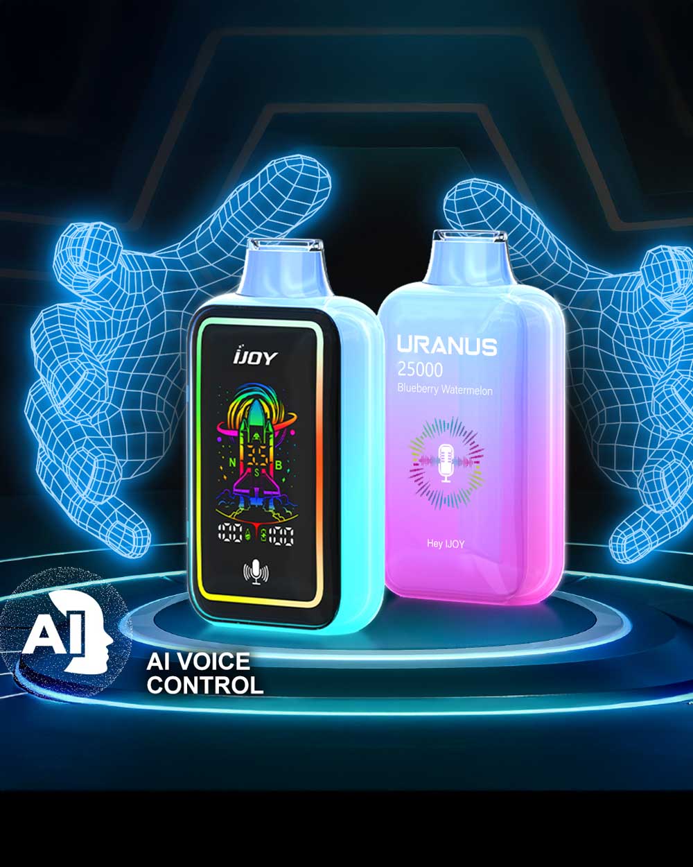 iJoy Uranus 25000 - Watermelon Ice - Vapeando Ando vape shop