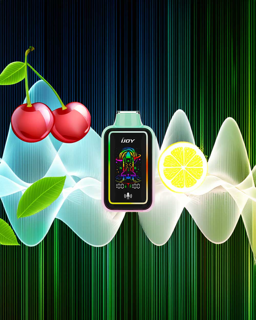 iJoy Uranus 25000 - Cherry Lemon - Vapeando Ando vape shop