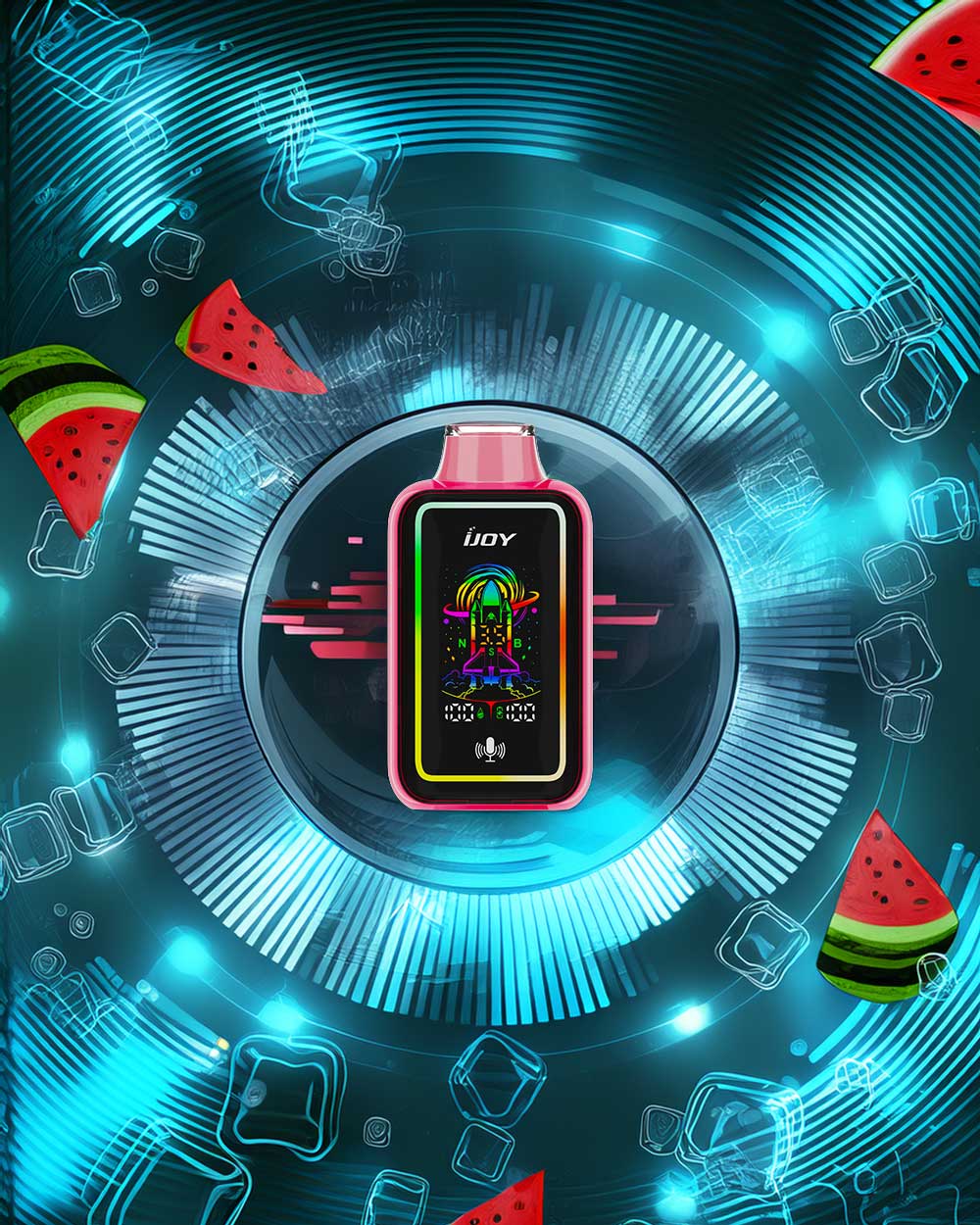 iJoy Uranus 25000 - Watermelon Ice - Vapeando Ando vape shop