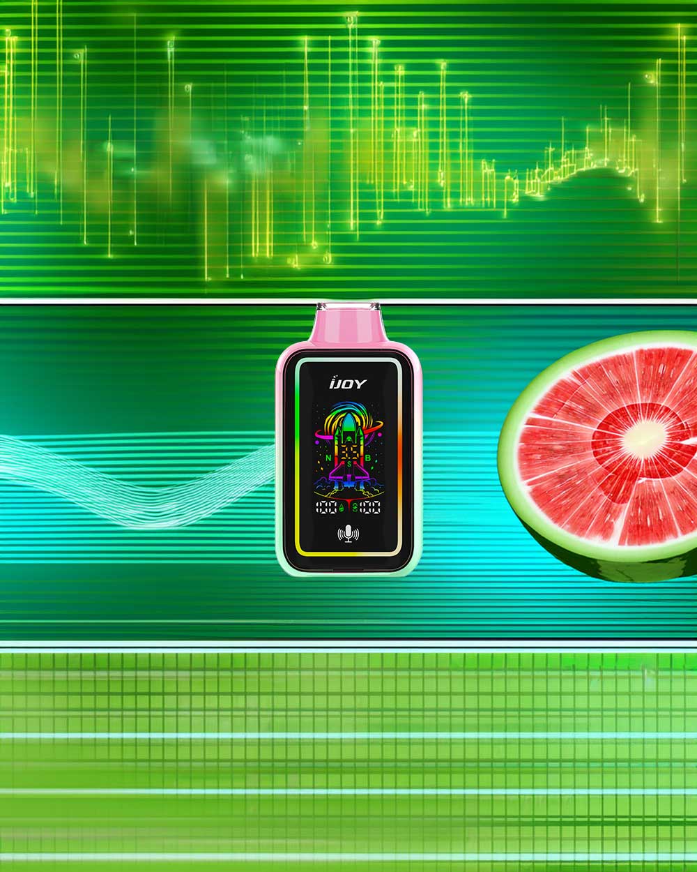 iJoy Uranus 25000 - Watermelon Kiwi - Vapeando Ando vape shop